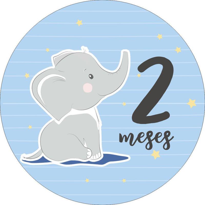 mesversario menino safari 2 meses