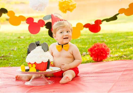 ideias de fotos para mesversário de menino