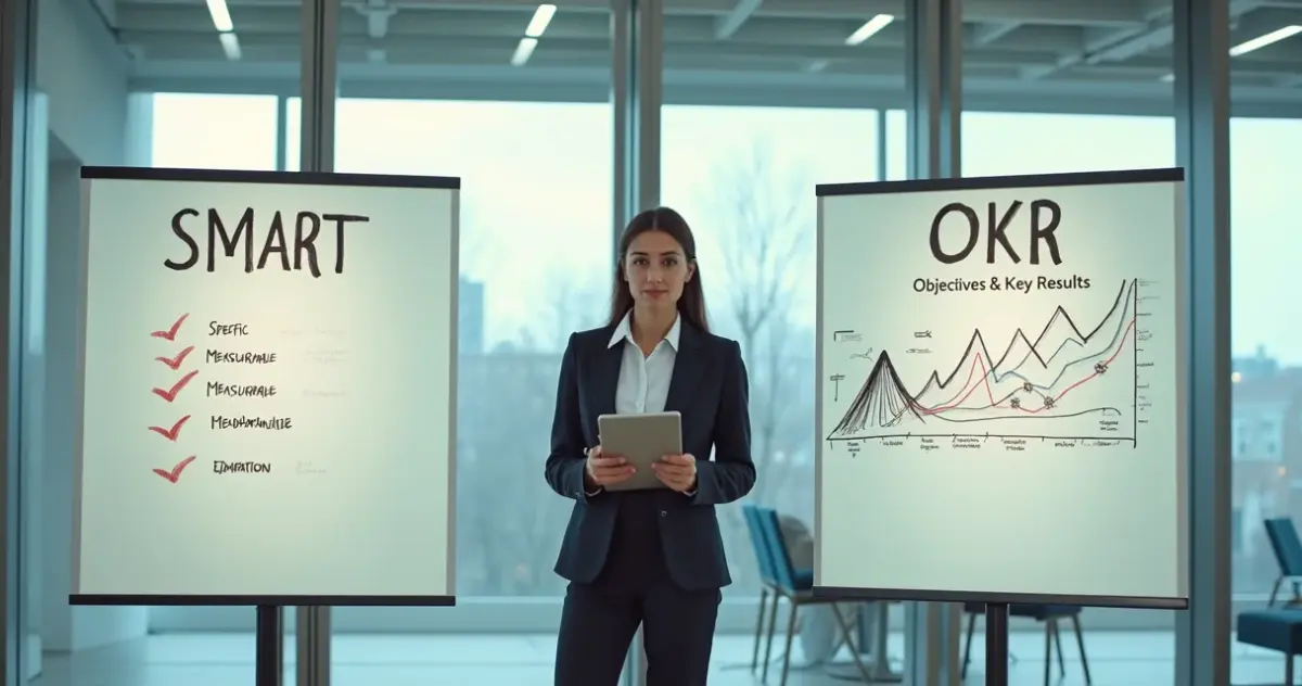 Metas SMART vs OKR: Qual REALMENTE Vale Seu Tempo?