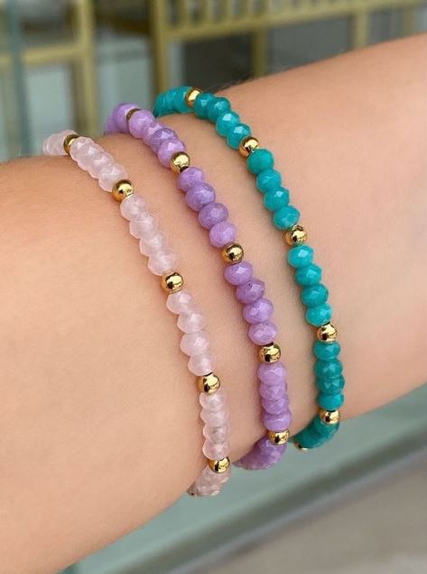 miçangas de vidro vs acrílico qual a melhor