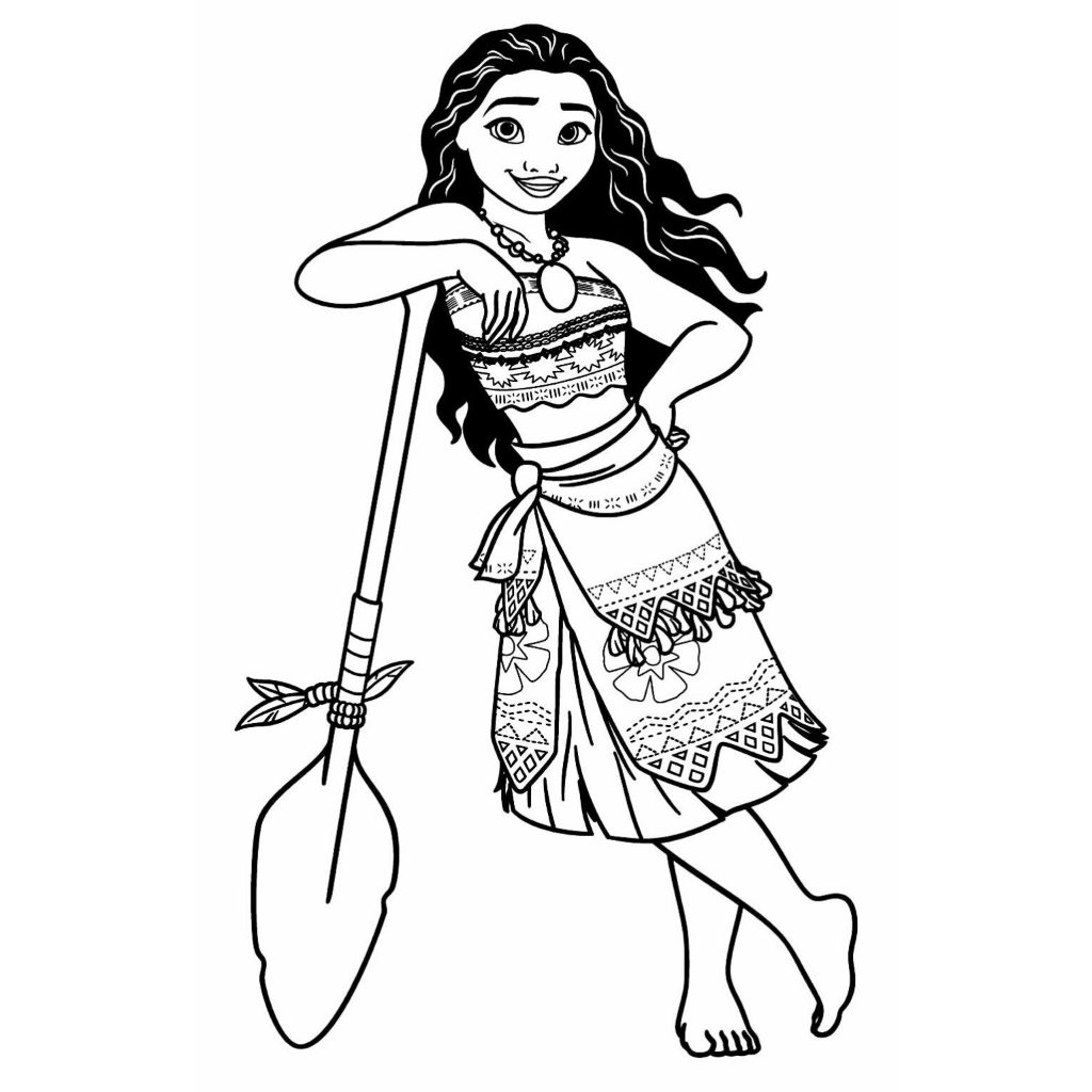 Cenários de Motunui para colorir