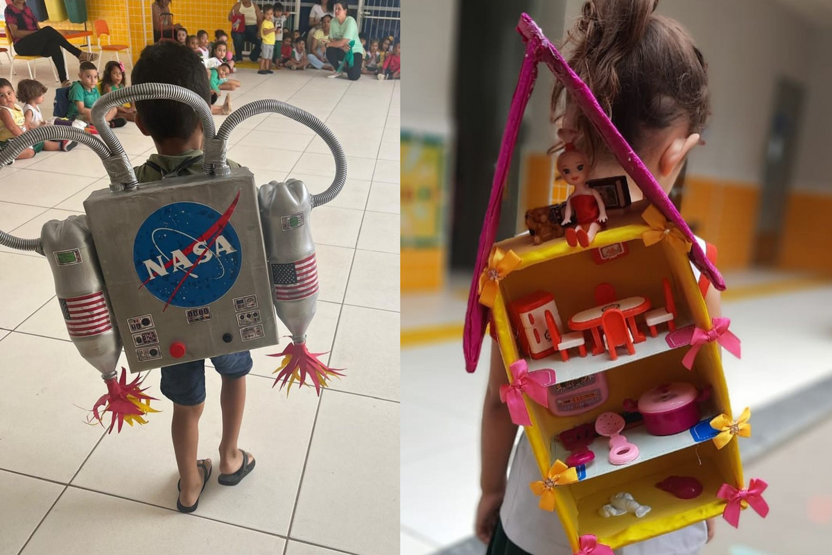 mochila maluca ideias simples