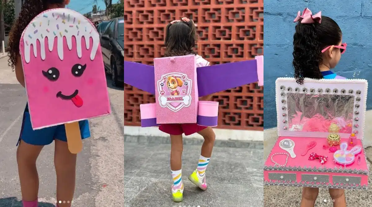 mochila maluca menina