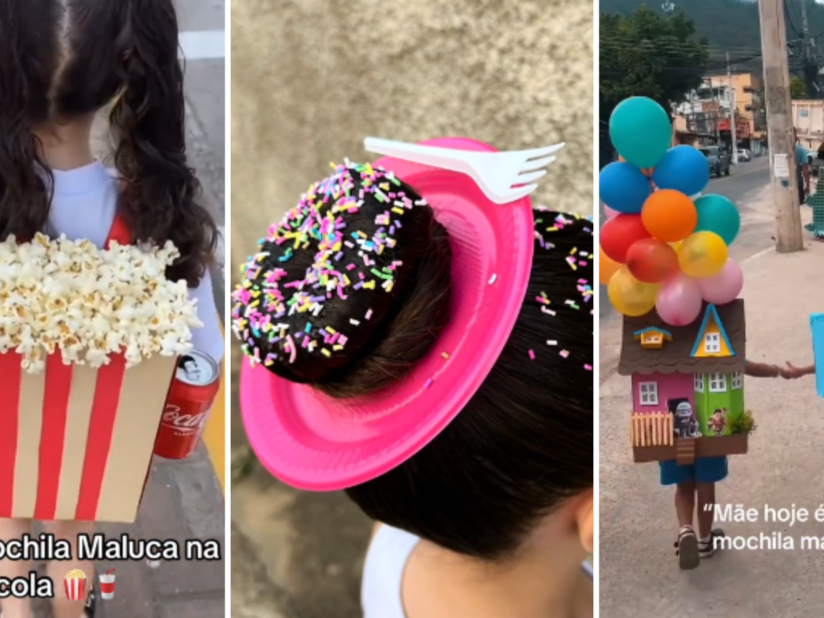 mochila maluca de comida vs mochila maluca de personagem