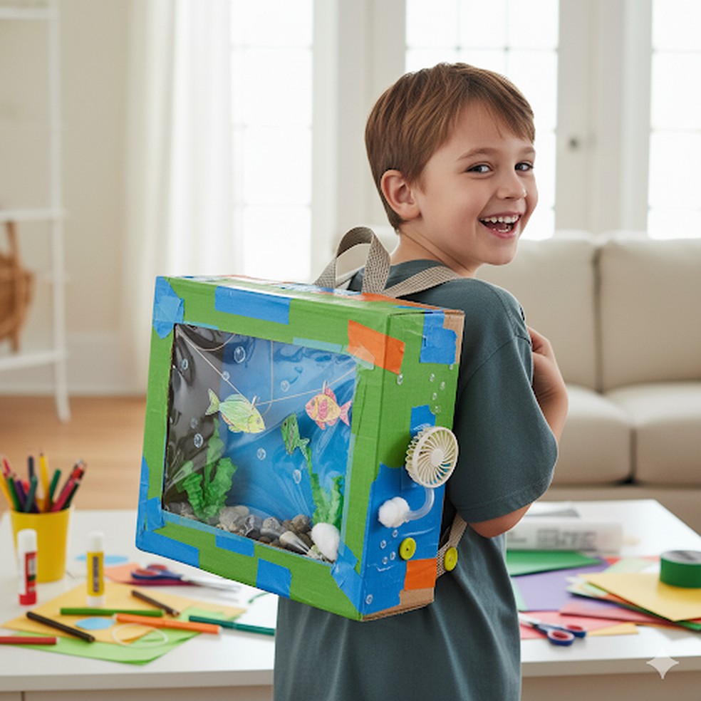 ideias de mochila maluca para meninos criativas