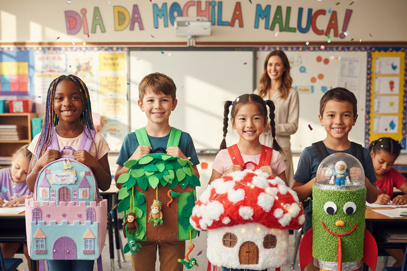 mochila maluca menino vs mochila maluca menina qual a diferença