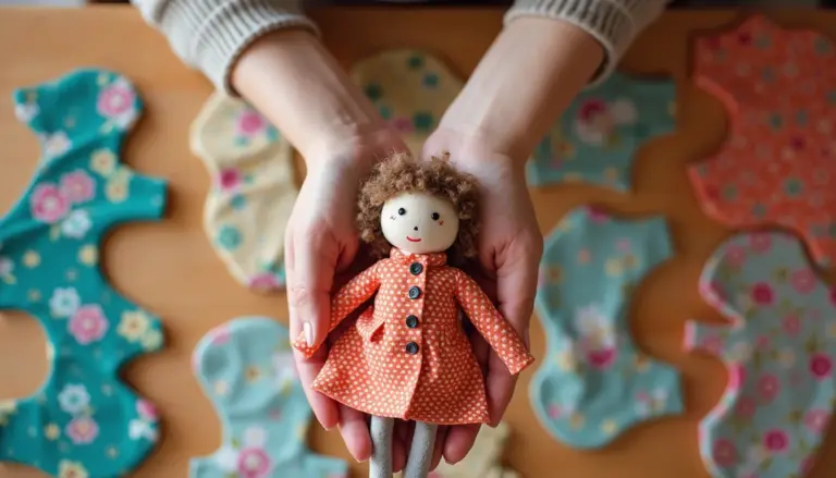 Molde boneca de pano: o jeito mais fácil de fazer a sua em casa
