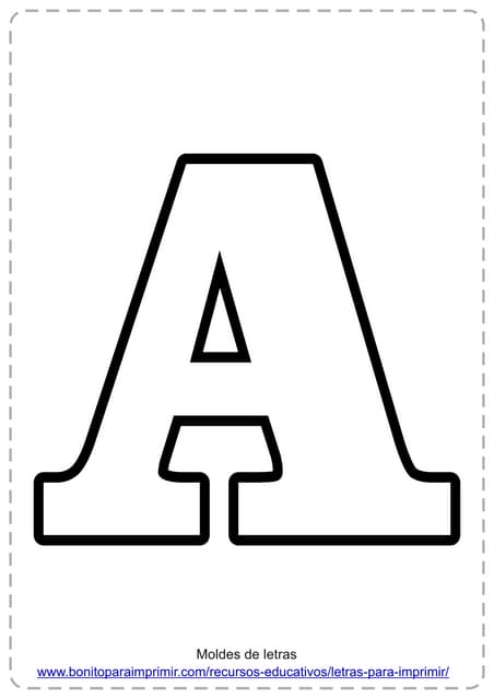 molde alfabeto grande para imprimir pdf