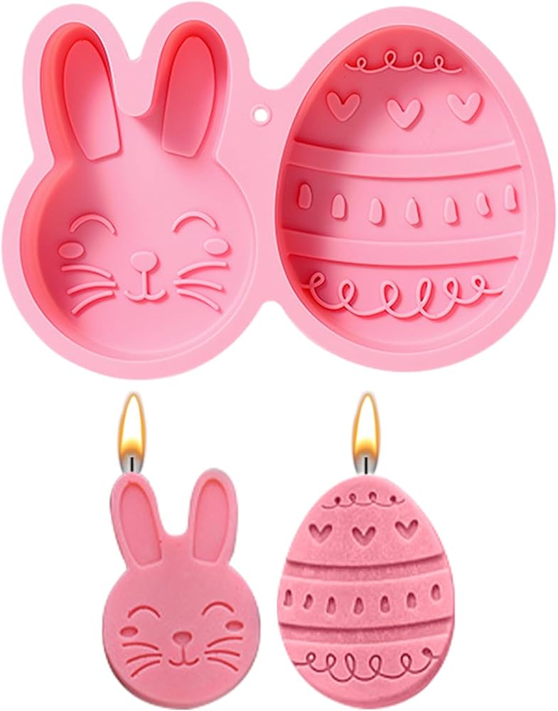 molde coelho páscoa digital