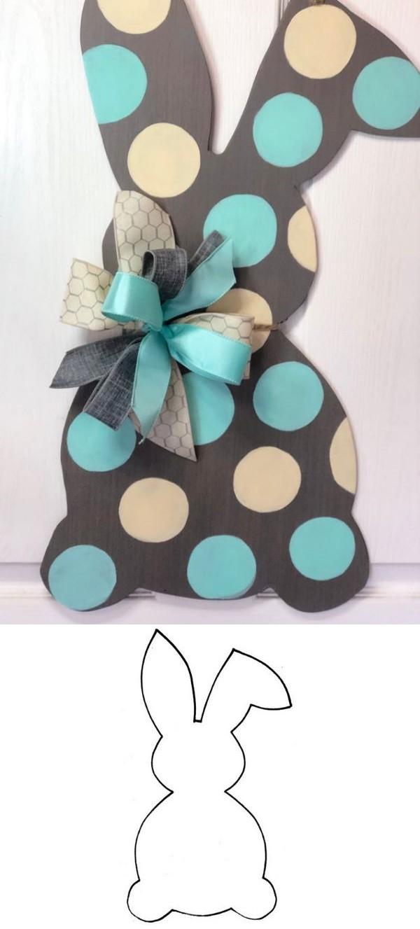 molde coelho páscoa feltro grátis