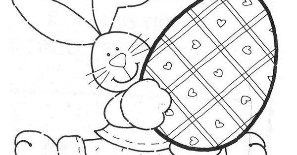 molde coelho páscoa 3D