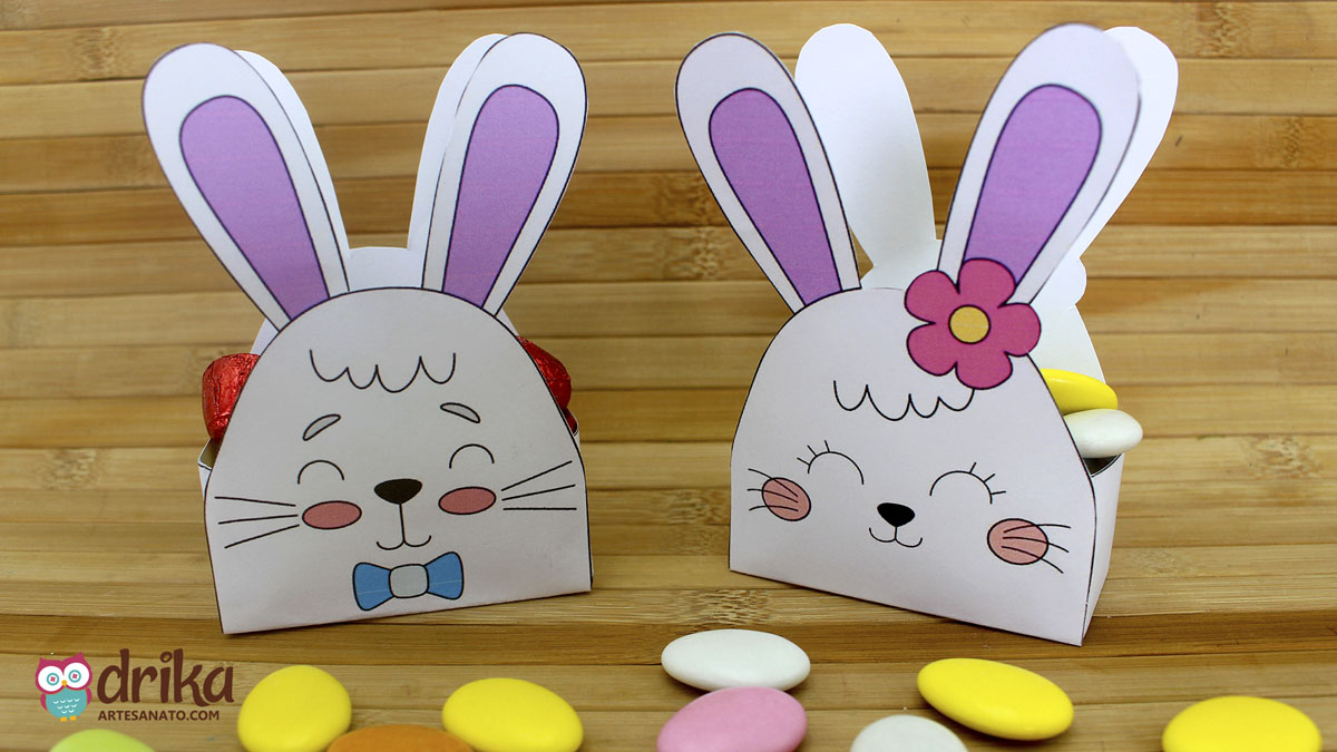 molde coelho páscoa EVA