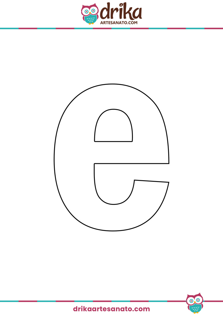 molde letra grande para painel