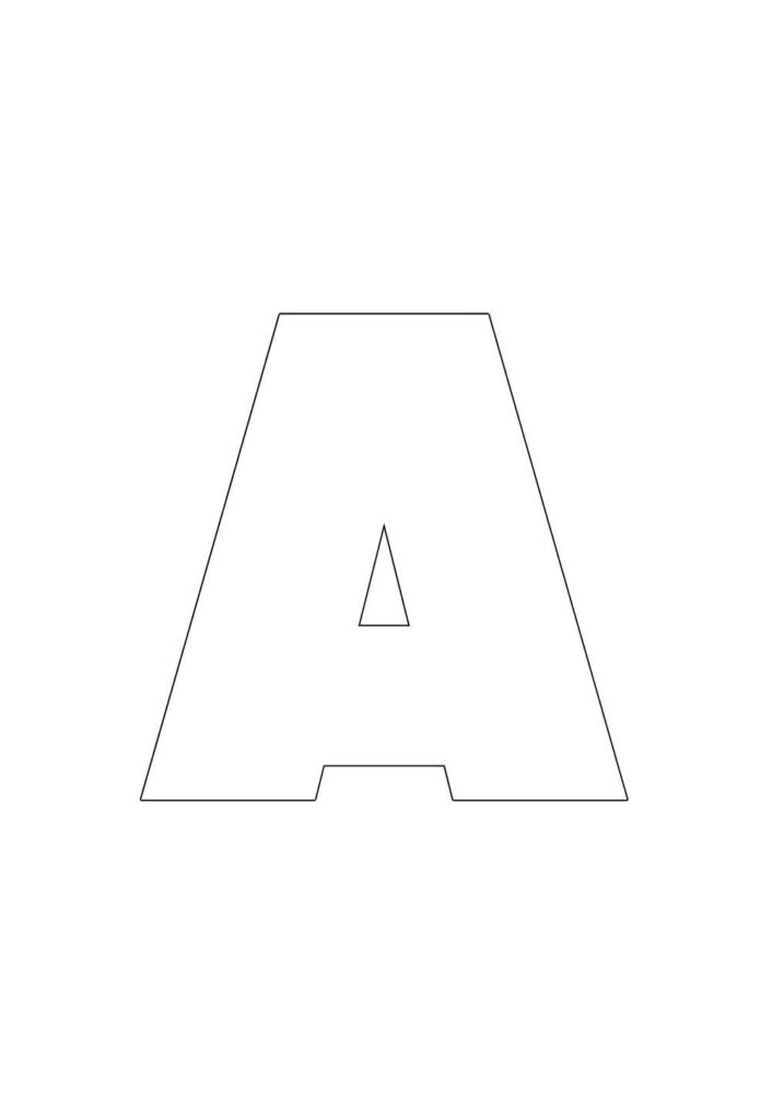 custo de impressão de moldes de letras grandes