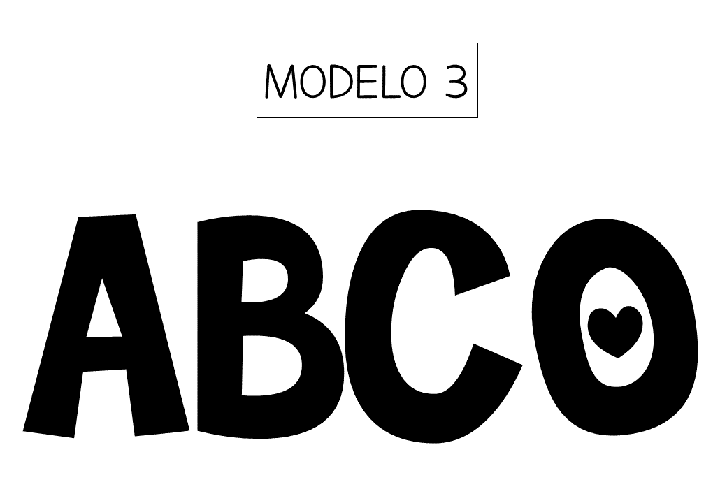 moldes de letras para imprimir pdf