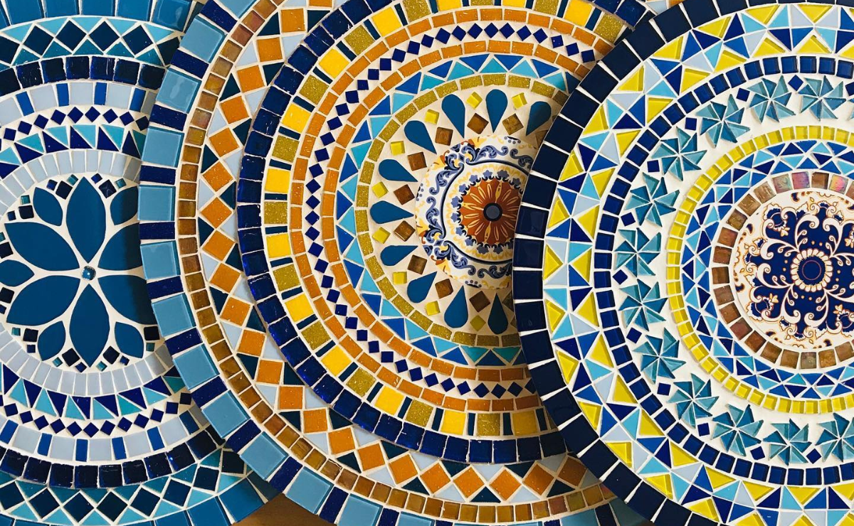 ideias de mosaico para iniciantes
