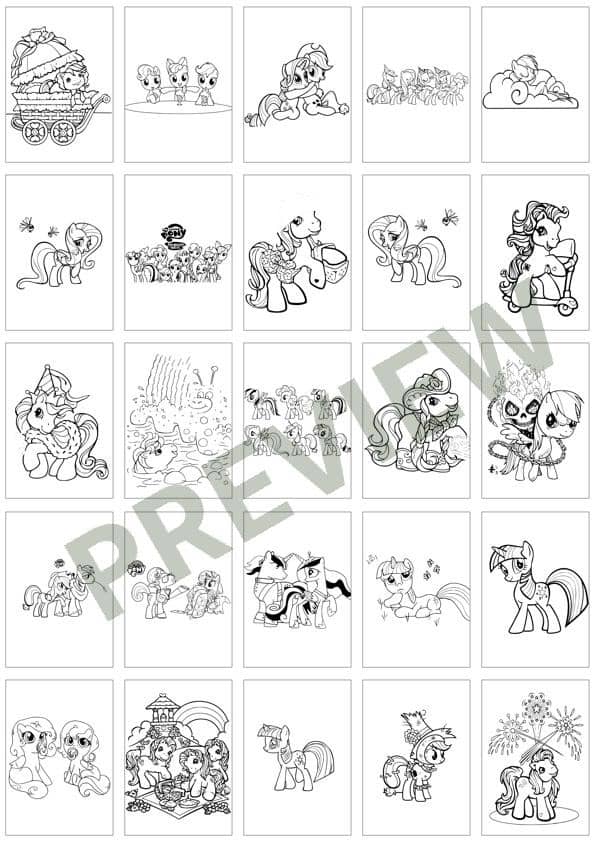 como usar papel Bristol Smooth para colorir My Little Pony