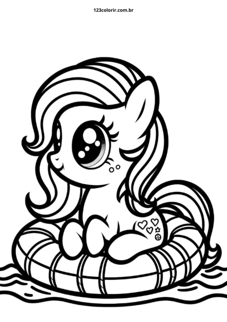 custo-benefício: onde encontrar livros de colorir My Little Pony baratos