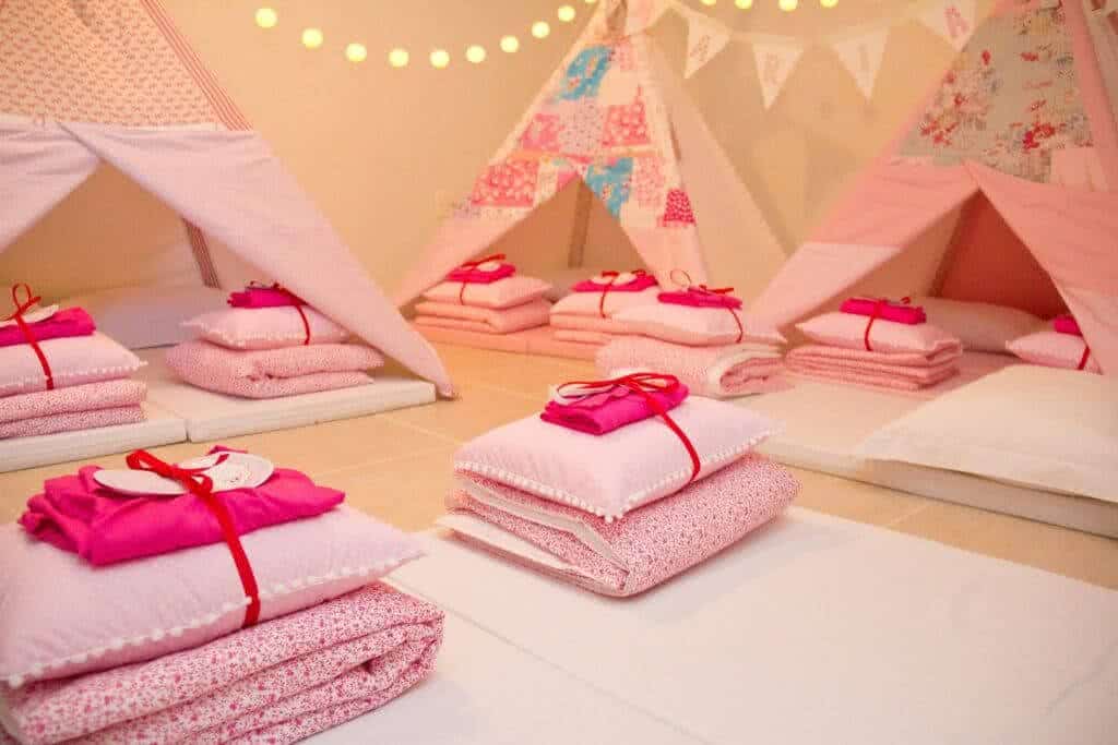 erros comuns ao organizar uma festa do pijama infantil
