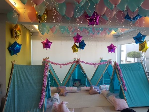 custo médio para organizar uma noite do pijama memorável