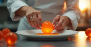 O que é gastronomia molecular: a ciência que cria esferas que explodem na boca