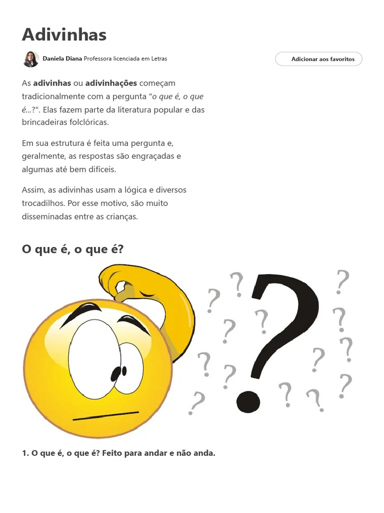 erros comuns ao criar adivinhas para crianças