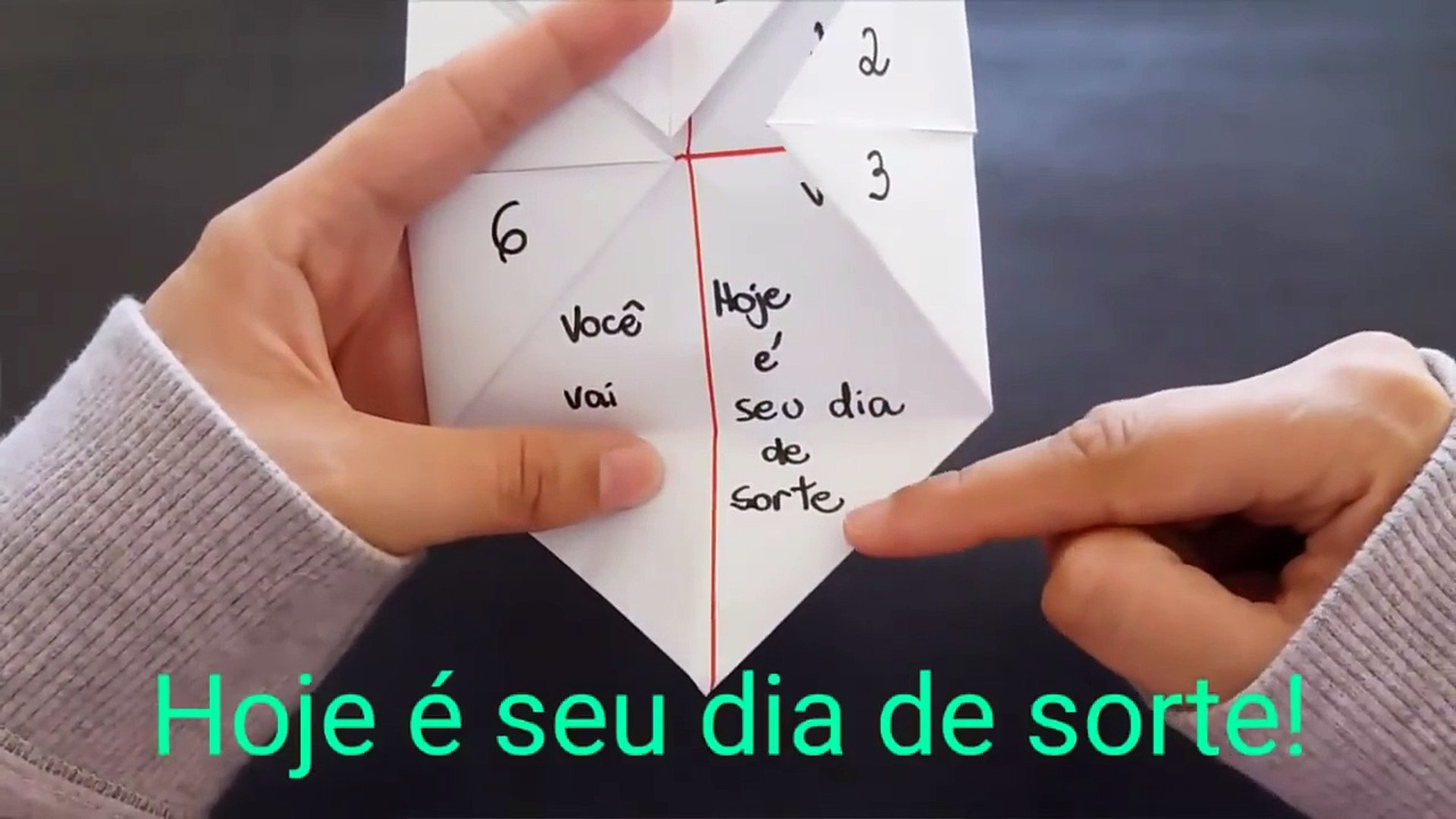 origami da sorte inspiração para presentes