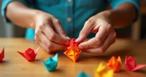 Origami da Sorte: Faça Amuletos de Papel em Casa Agora