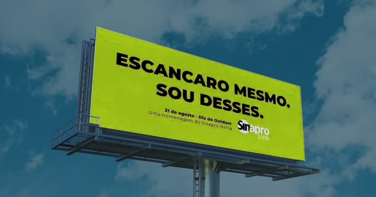 ideias criativas para anúncios em outdoor