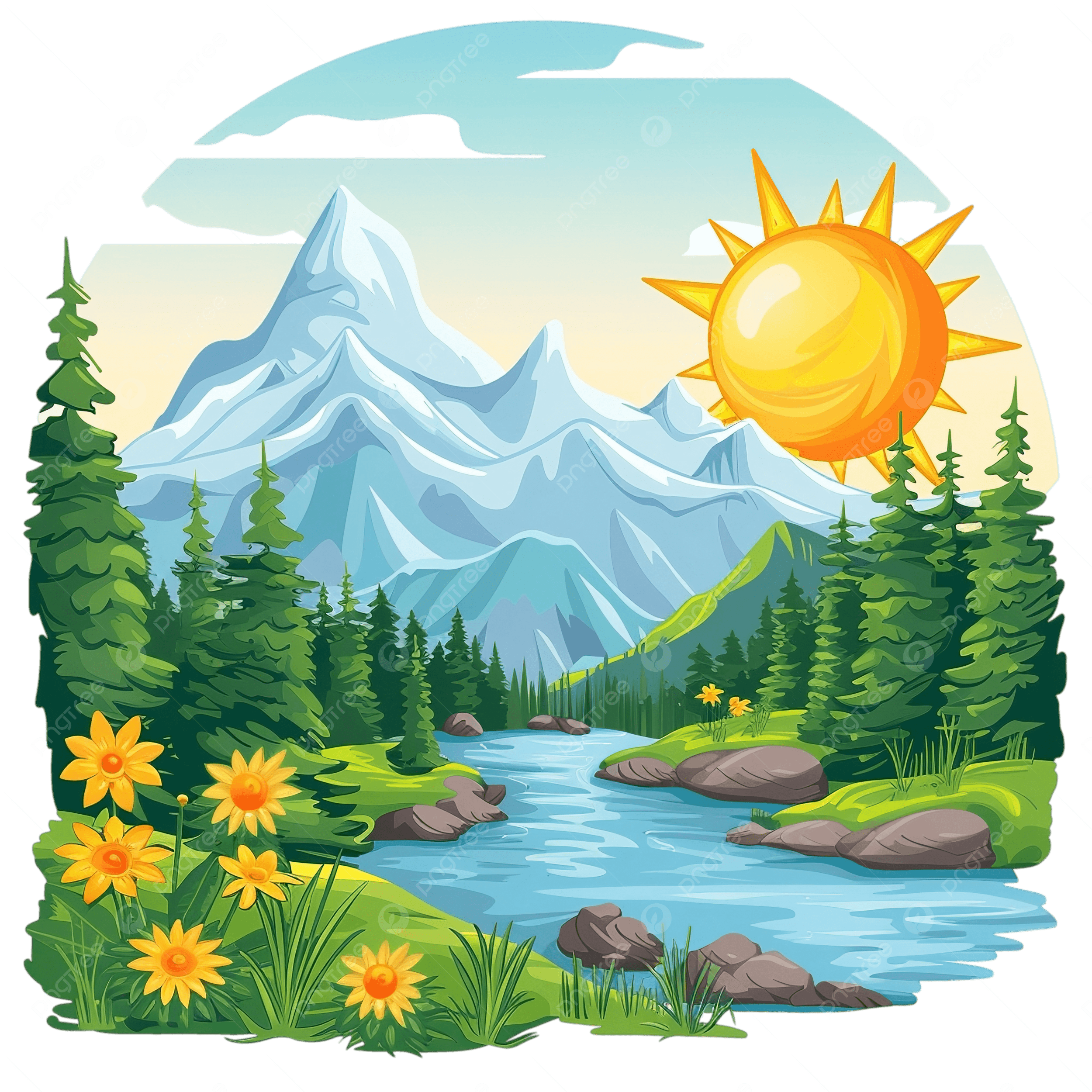 técnicas para desenhar paisagens fáceis
