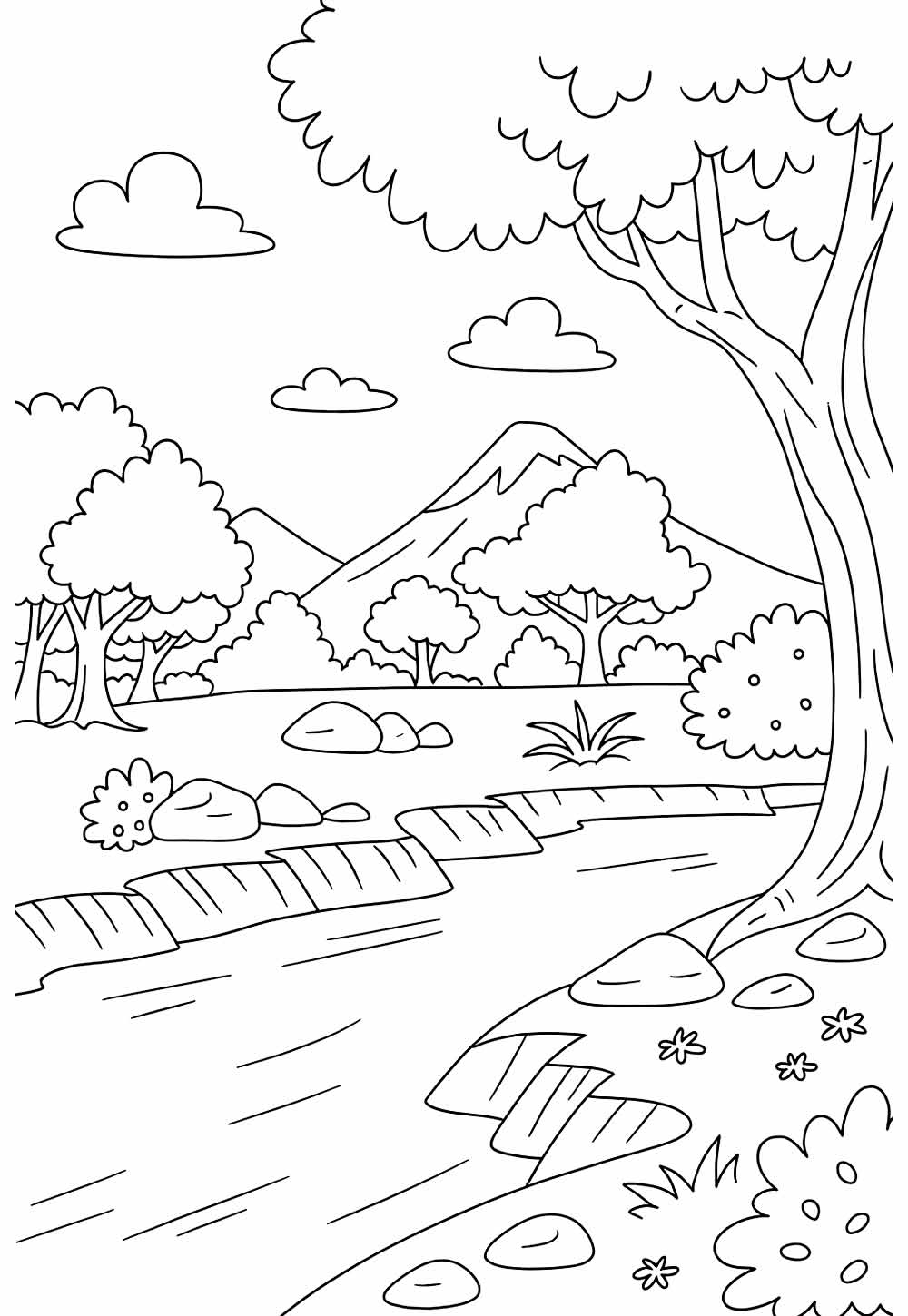 técnicas para desenhar paisagens fáceis