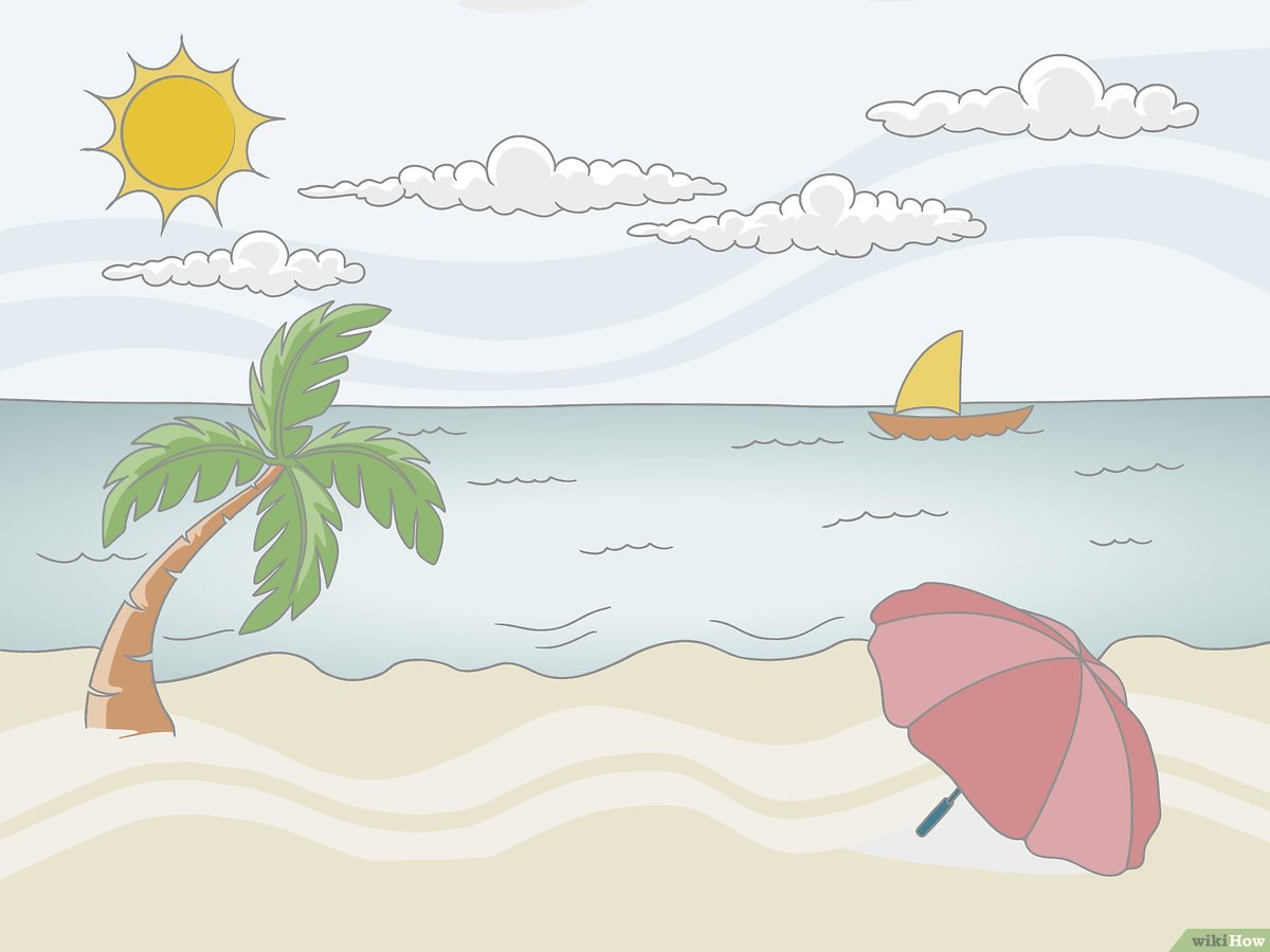 tutorial de paisagem fácil passo a passo
