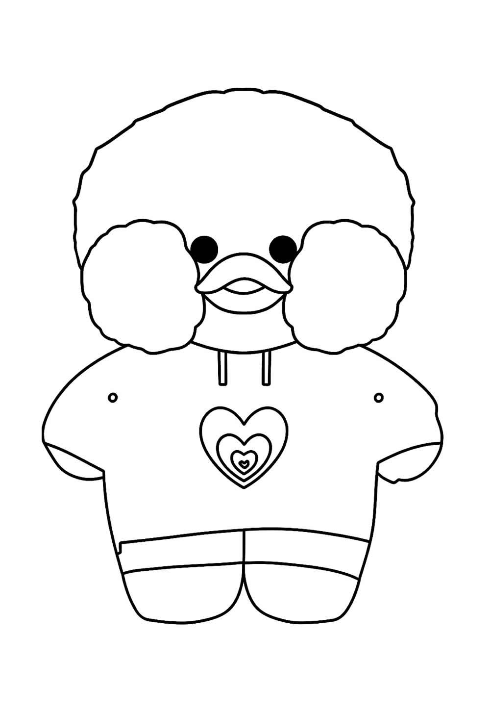 como fazer roupa de paper duck