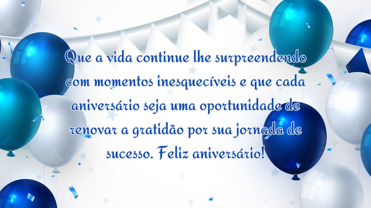 parabéns feliz aniversário