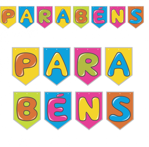 parabéns para imprimir personagens