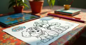 12 Ideias de Patrulha Canina para Colorir que Transformam a Tarde da Criançada