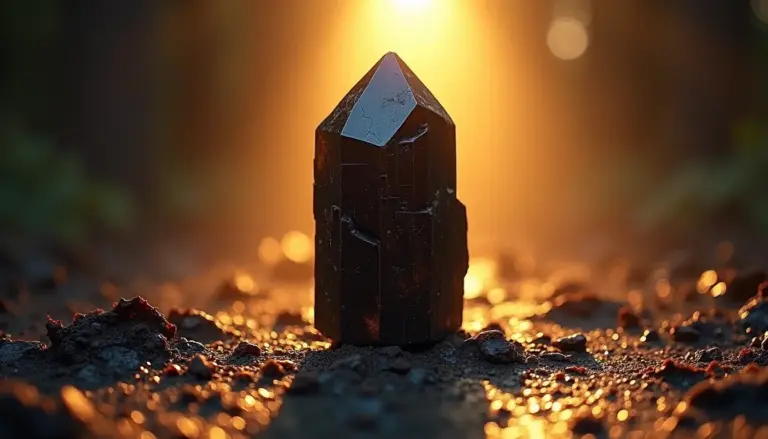 Pedra turmalina negra significado: escudo contra inveja e mau-olhado