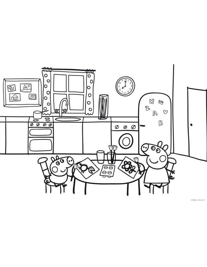 erros comuns ao imprimir desenhos da peppa pig