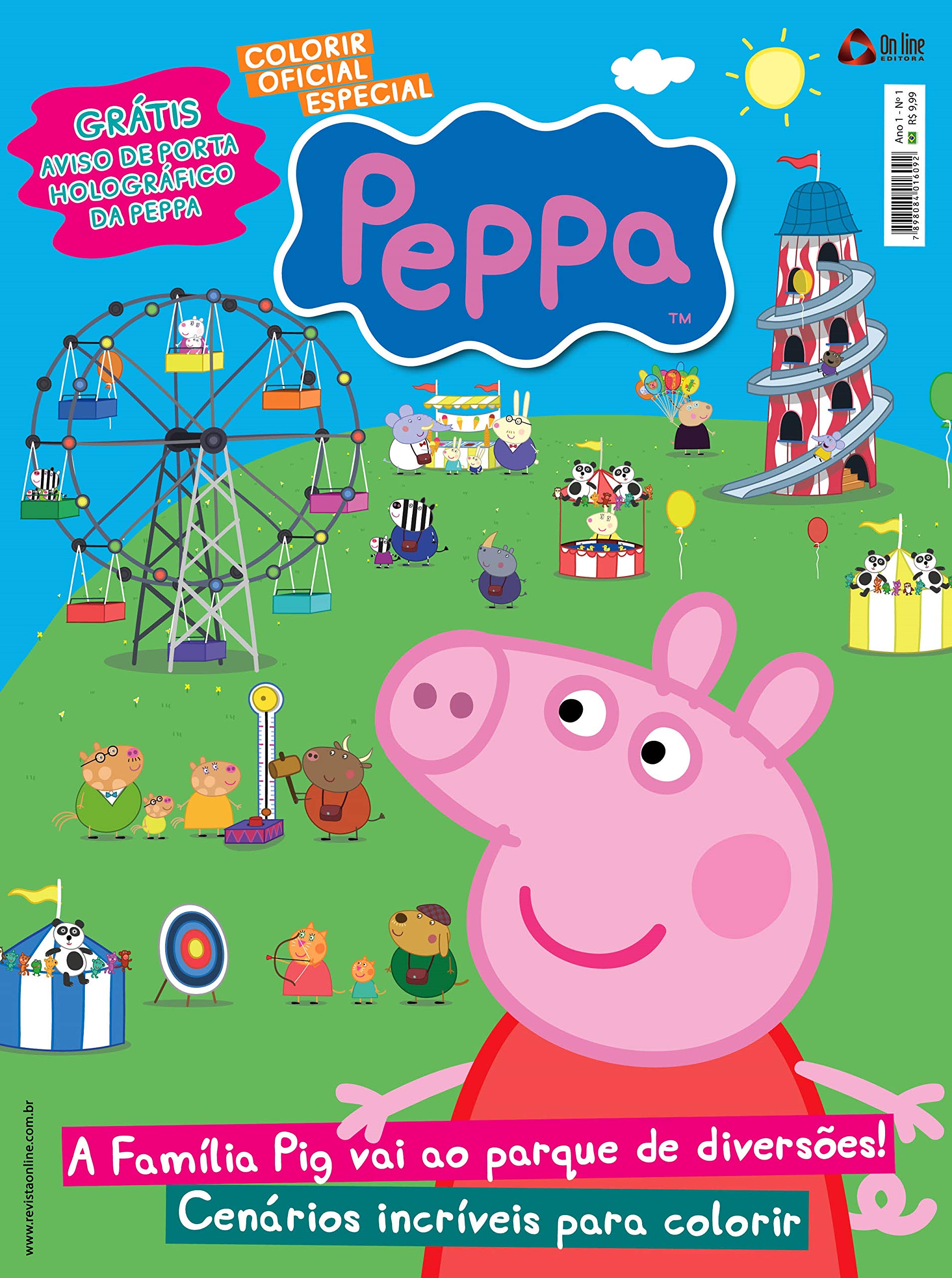 quanto custa um livro de colorir da peppa pig