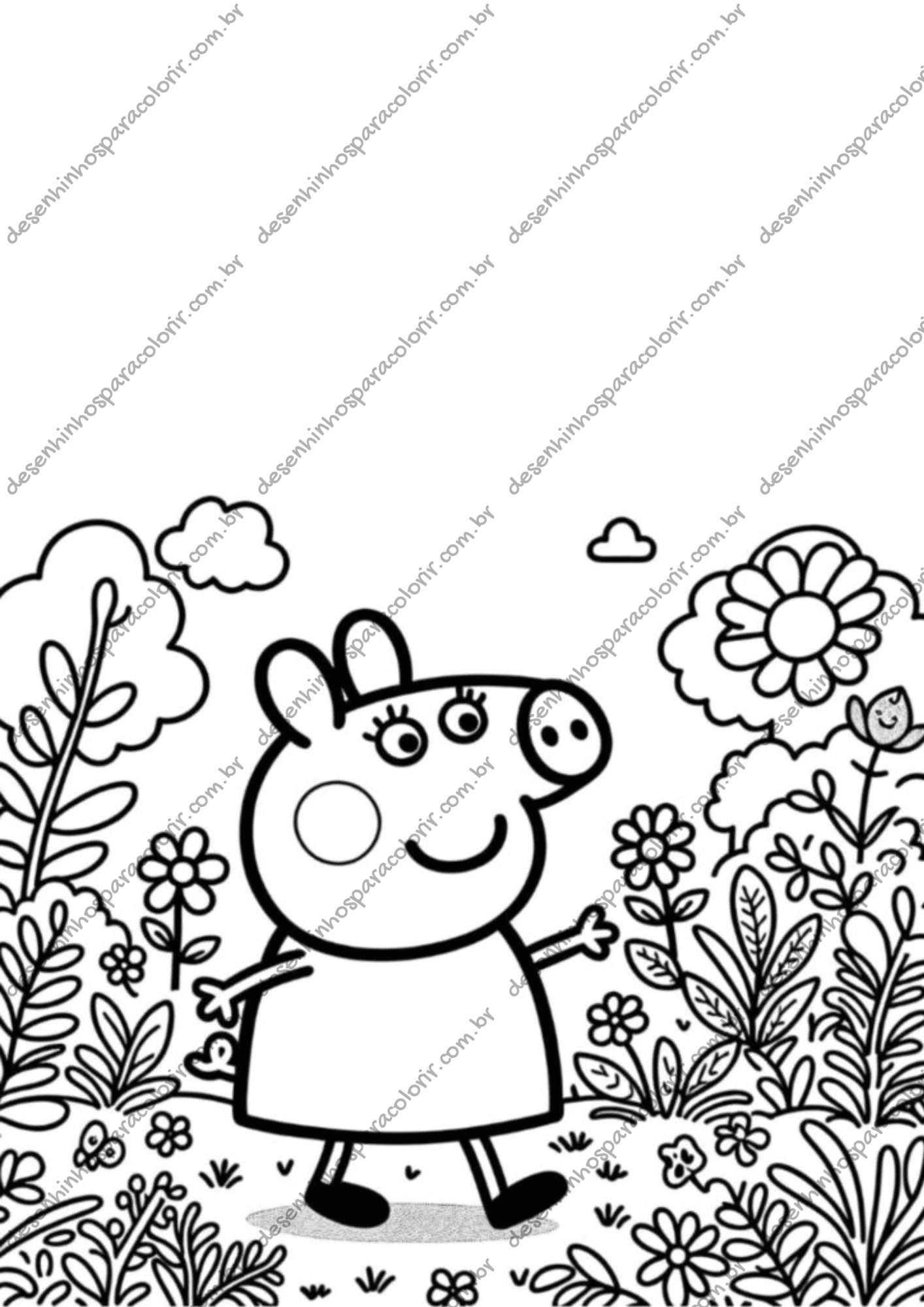 desenhos da peppa pig vs livros de colorir: qual a melhor opção?