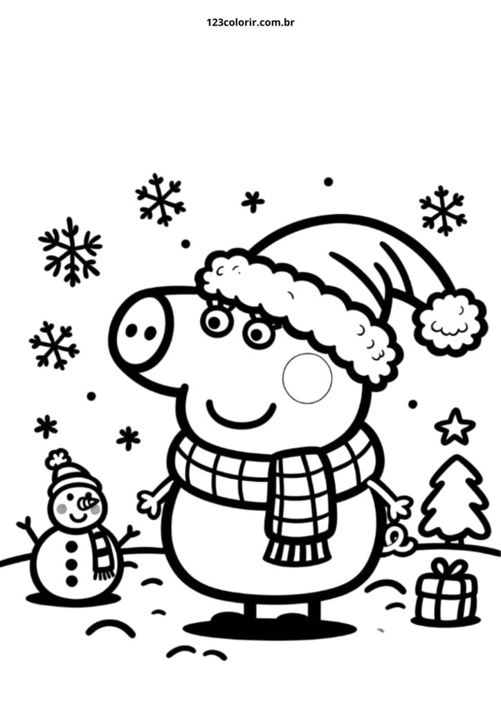 erros comuns ao imprimir desenhos da peppa pig