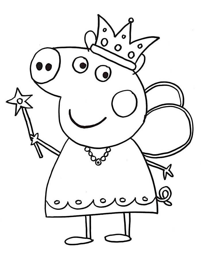peppa pig para colorir