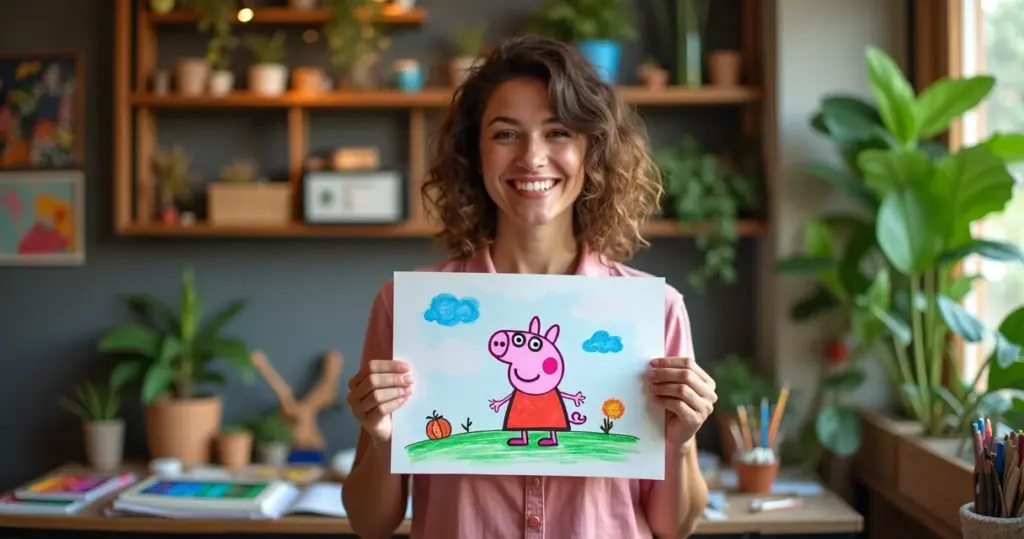 17 Ideias de Peppa Pig para Colorir que Transformam Rabiscos em Aprendizado