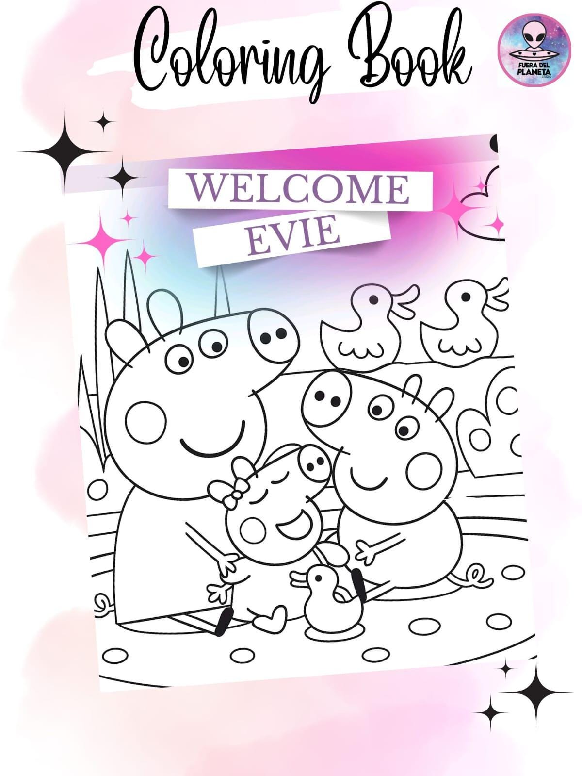 melhores desenhos peppa pig para colorir