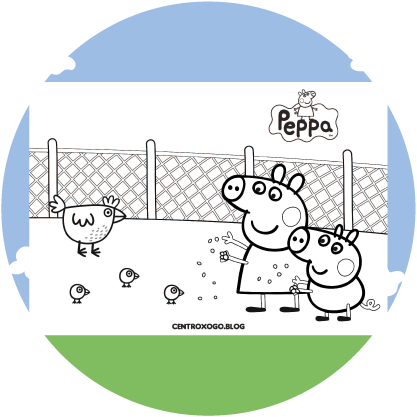 custo de impressão de desenhos peppa pig
