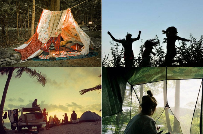 melhores fotos de acampamento para inspirar