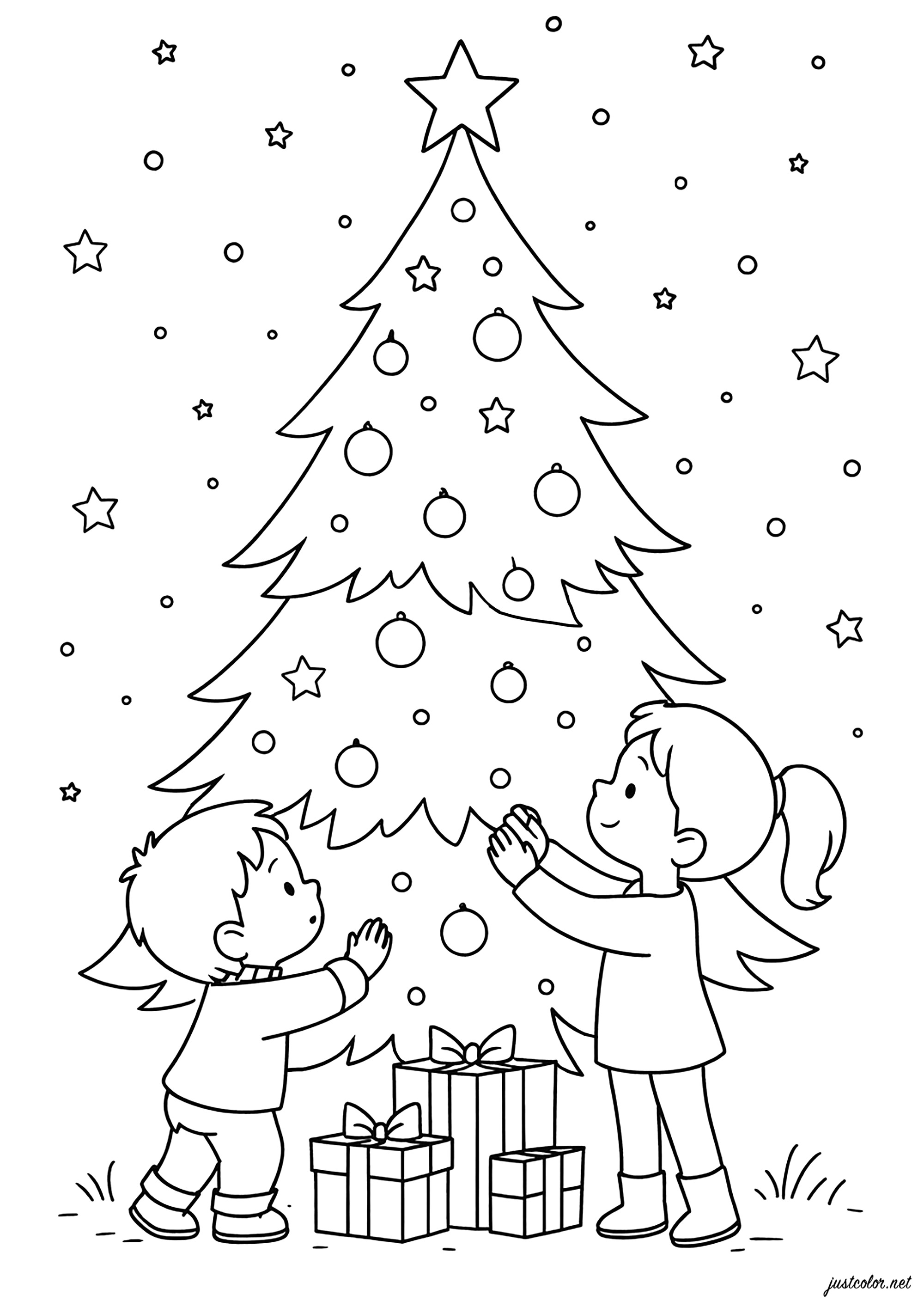 desenhos de natal para crianças