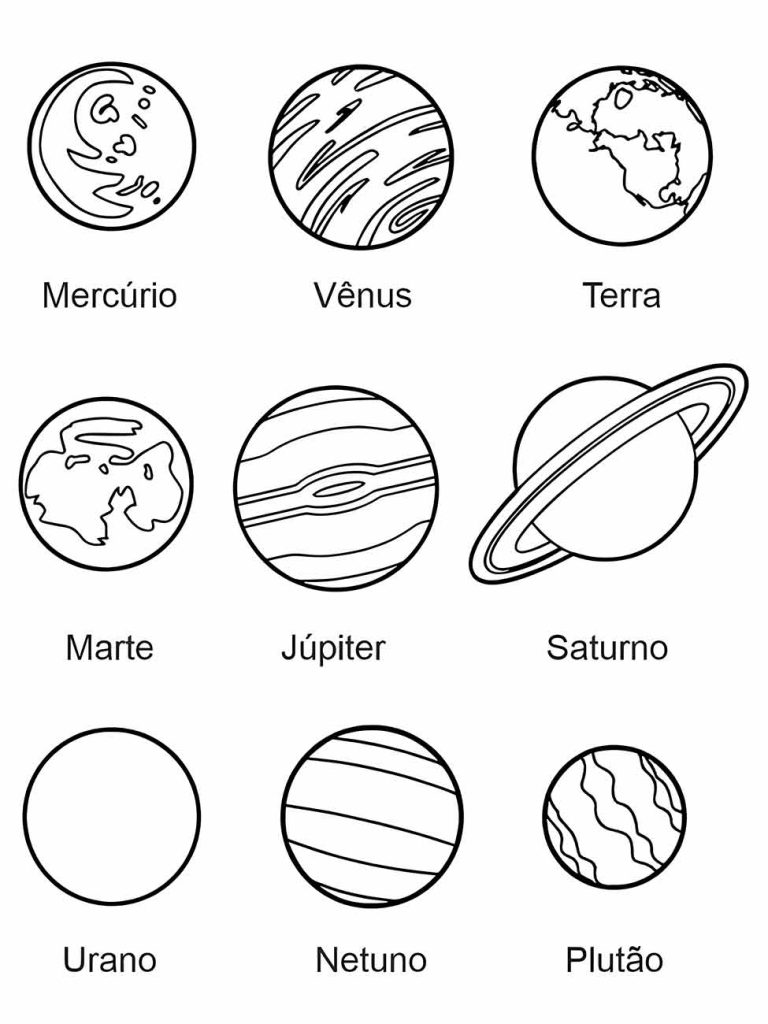 planeta terra para pintar