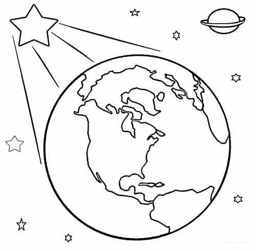 planeta terra desenho fácil
