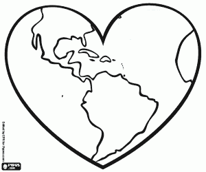 desenho do planeta terra para atividades escolares